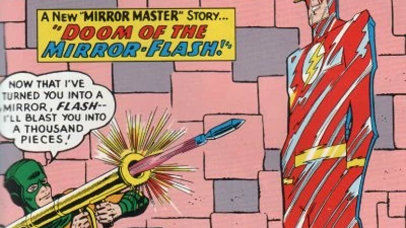 The original Mirror Master in happier times on the cover of The Flash #126, before everything went horribly wrong.